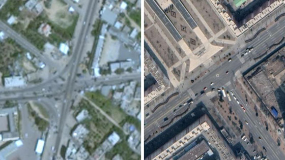 لماذا تظهر غزة مضببة وغير واضحة في تطبيق خرائط غوغل؟ صورة رقم 2