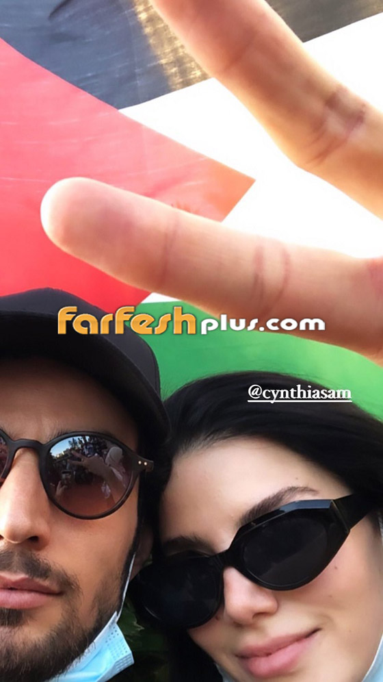 هل تجمع قصة حب بين ملكة جمال لبنان سينتيا صموئيل والفنان الفلسطيني آدم محمد بكري؟ صورة رقم 1