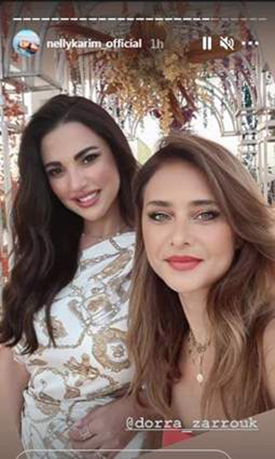 فيديو وصور النجوم في حفل زفاف ابنة المخرجة كاملة أبو ذكرى صورة رقم 15