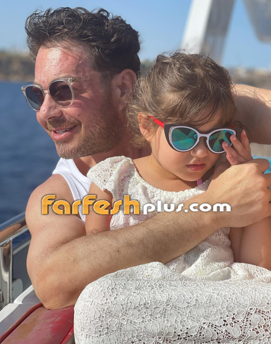 بعد أشهر من التدريب، أحمد زاهر يستعرض عضلاته ويستمتع مع ابنته الجميلة على متن مركب.. صور صورة رقم 3