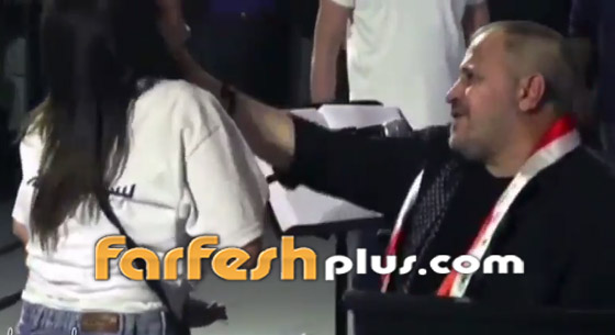 جورج وسوف يوقف حفله لمسح دموع فتاة.. وأنطوانيت نجيب تعانقه! فيديو صورة رقم 5