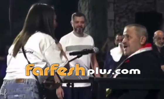 جورج وسوف يوقف حفله لمسح دموع فتاة.. وأنطوانيت نجيب تعانقه! فيديو صورة رقم 7