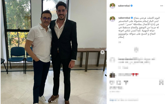 ابن صابر الرباعي يأسر القلوب بثقافته ووسامته وأناقته وطول قامته.. (صور) صورة رقم 1