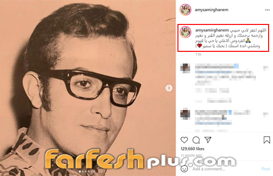 إيمي سمير غانم تستذكر والدها الراحل بصور نادرة: وحشني أنده اسمك صورة رقم 1