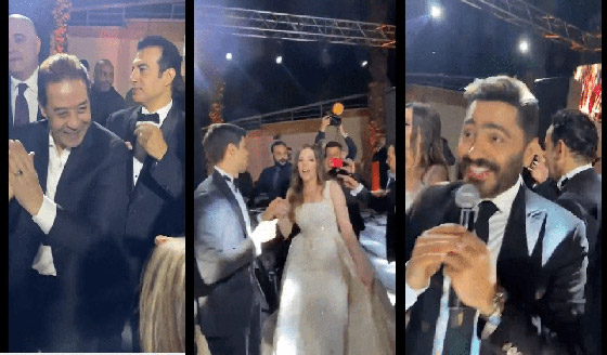 فيديو: تامر حسني يطلب 