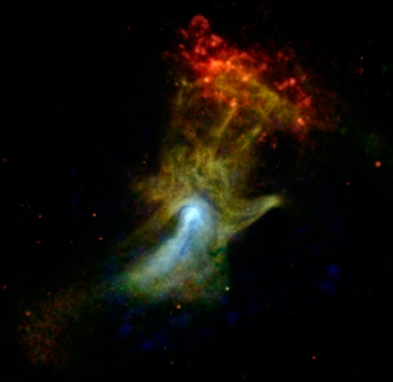 لن تصدق! مرصد ناسا يلتقط يدا عملاقة في الفضاء صورة رقم 4 لن تصدق! مرصد ناسا يلتقط يدا عملاقة في الفضاء صورة رقم 4