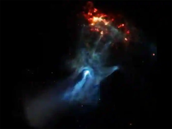 لن تصدق! مرصد ناسا يلتقط يدا عملاقة في الفضاء صورة رقم 5 لن تصدق! مرصد ناسا يلتقط يدا عملاقة في الفضاء صورة رقم 5