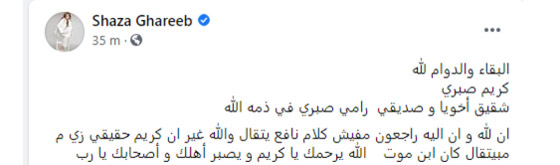وفاة شقيق رامي صبري غرقاً بعد هروبه من مصحة لعلاج الادمان! صورة رقم 2