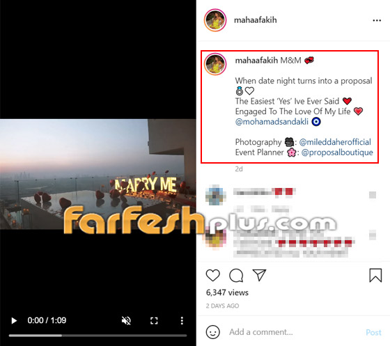 فيديو رومانسي: ملك جمال لبنان محمد صندقلي يفاجئ حبيبته ويطلبها للزواج صورة رقم 2