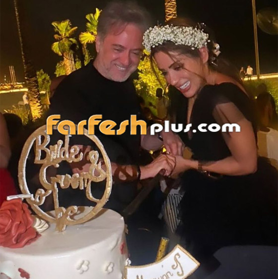 ملحم زين يزفّ مروان خوري وخطيبته.. 