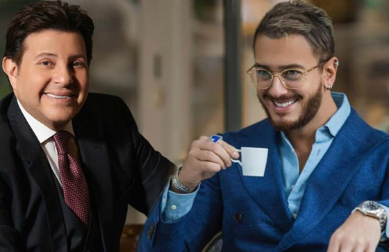 فيديو وصور: سعد لمجرد يعلق على رغبة هاني شاكر بعمل ديو يجمعهما: التعاون معك شرف لي! صورة رقم 2