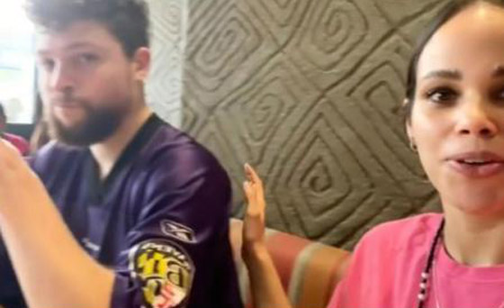 نور عمرو دياب تظهر للمرة الأولى مع خطيبها وهما يتناولان الغداء صورة رقم 6