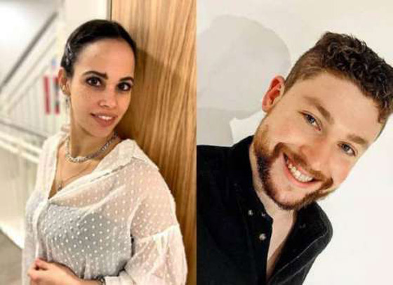 نور عمرو دياب تظهر للمرة الأولى مع خطيبها وهما يتناولان الغداء صورة رقم 1