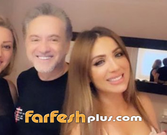 ملحم زين يزفّ مروان خوري وخطيبته.. 