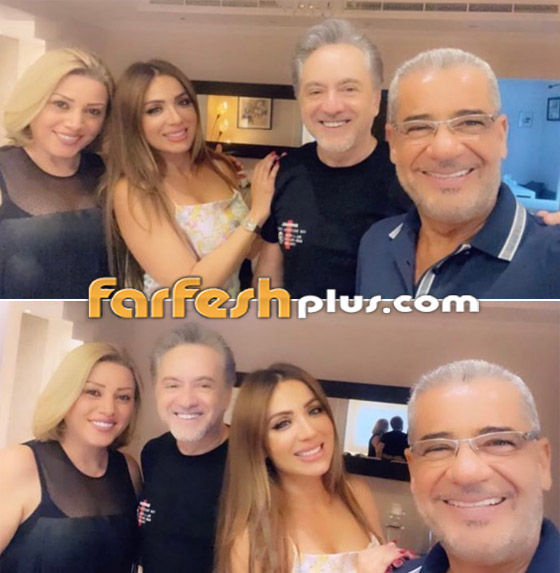 ملحم زين يزفّ مروان خوري وخطيبته.. 