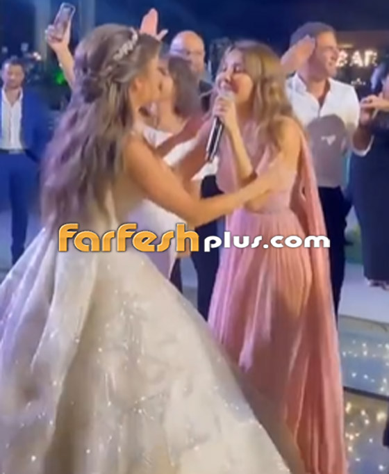 فيديوهات وصور: نانسي عجرم تزف شقيقها وتغني له ولعروسه وترقص مع ابنتها صورة رقم 5