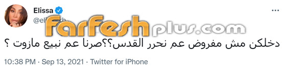 إليسا تسخر من إعلان حسن نصرالله عن بيع المازوت الإيراني: مش مفروض عم نحرر القدس؟ صورة رقم 1