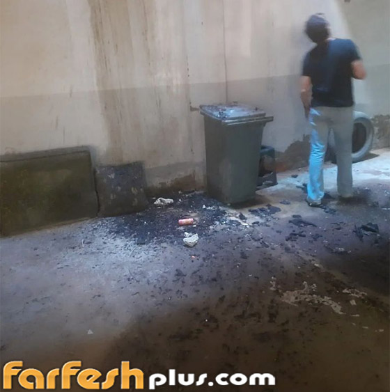 سيجارة أشعلت حريقا.. نار التهمت منزل الفنان شريف منير صورة رقم 3