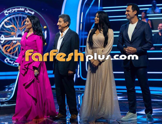 فيديو: سمية الخشاب وناصر القصبي يربحان المليون مع جورج قرداحي! صورة رقم 6