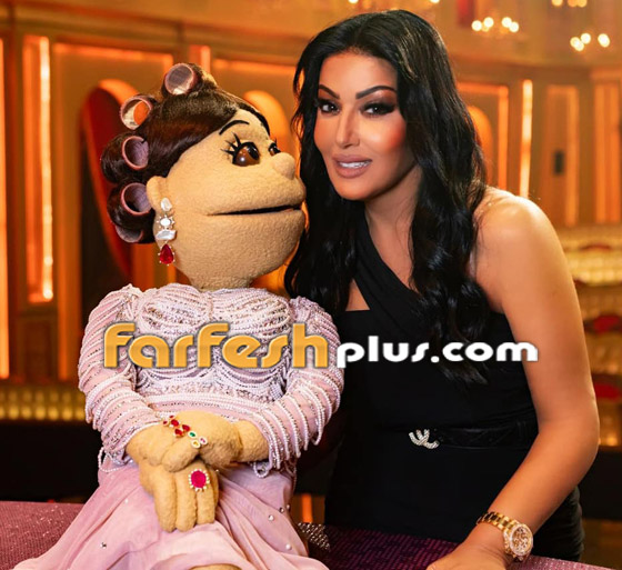 فيديو: سمية الخشاب ترقص خليجي هربا من أسئلة 