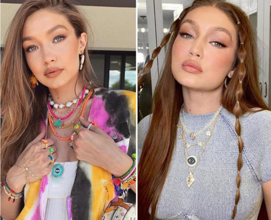 نجمات يرتدين إكسسوارات العين الزرقاء خوفا من الحسد! صورة رقم 1