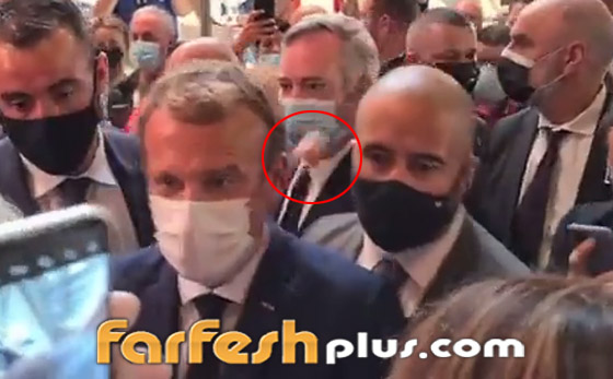 بالفيديو: الاعتداء على الرئيس الفرنسي ماكرون ورشقه بالبيض! صورة رقم 1