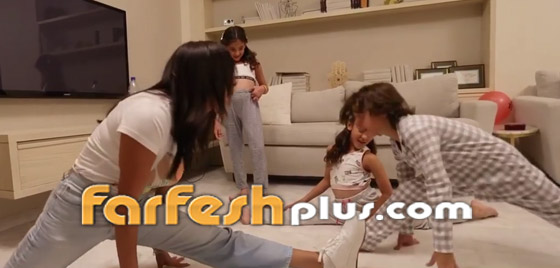 فيديو طريف: كندة حنا تحتفل بعيد ميلاد توأمها مع نانسي عجرم صورة رقم 5