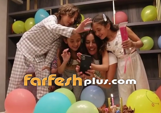 فيديو طريف: كندة حنا تحتفل بعيد ميلاد توأمها مع نانسي عجرم صورة رقم 7