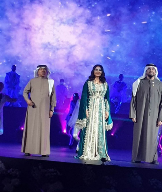 فيديو: أحلام وحسين الجسمي مفاجأة إكسبو 2020 دبي.. غنيا بالانجليزية والفرنسيه  صورة رقم 5