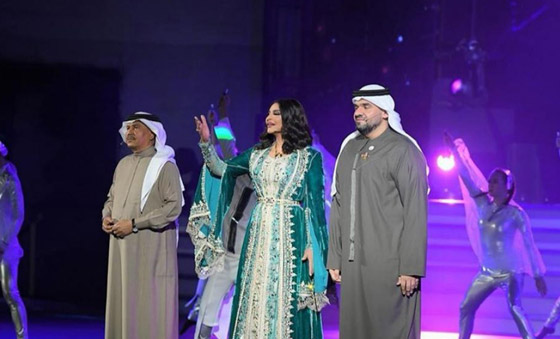 فيديو: أحلام وحسين الجسمي مفاجأة إكسبو 2020 دبي.. غنيا بالانجليزية والفرنسيه  صورة رقم 6