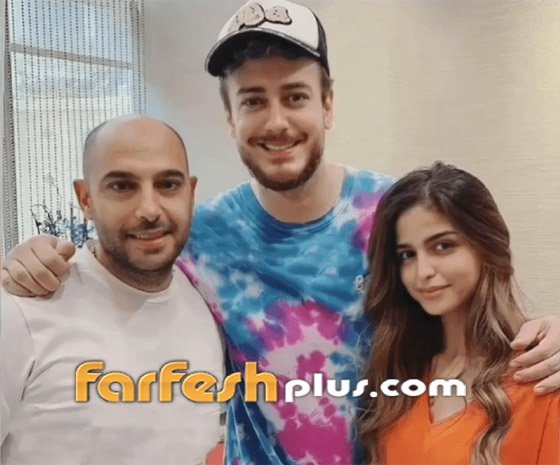 حلا الترك بدون مكياج مع سعد لمجرد.. وتشبيه ملامحها بوالدتها صورة رقم 3