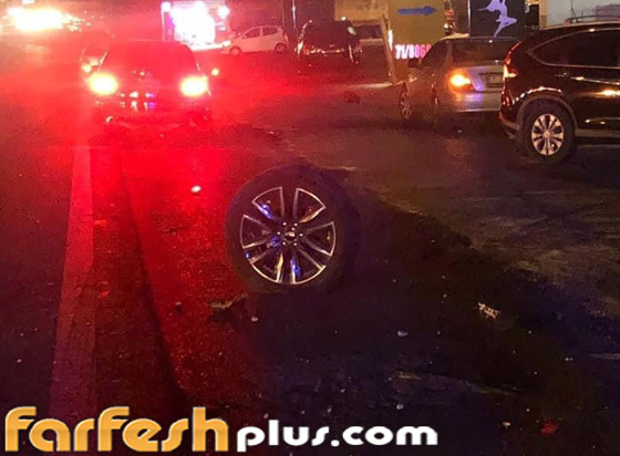 فيديو وصور: نقل وائل كفوري للمستشفى بعد حادث سير مروع برفقة صديقته صورة رقم 3