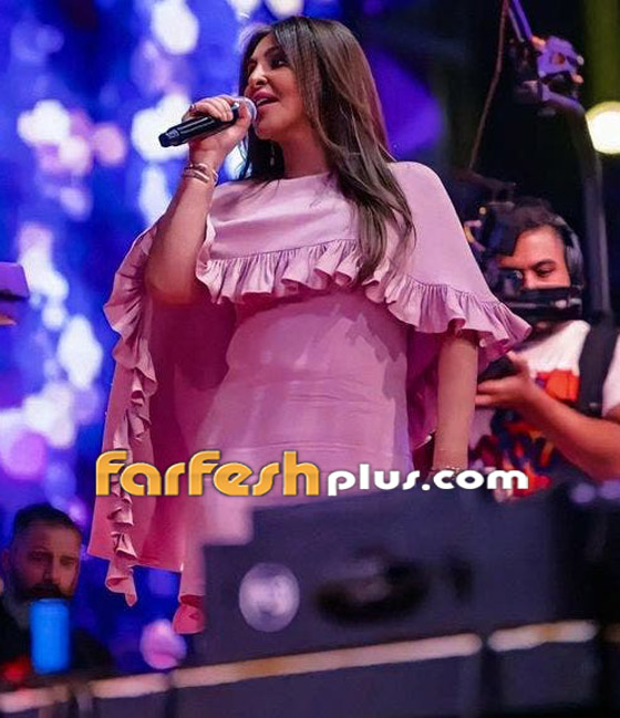 فيديو وصور إليسا: هل ارتدت درعا واقيا للرصاص ببغداد؟ أم مشد لإخفاء زيادة وزنها؟ صورة رقم 8