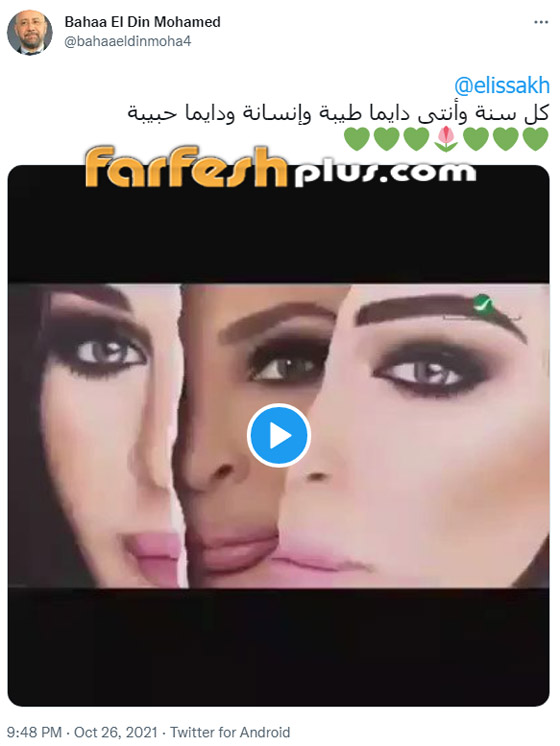 رسائل النجوم لـ إليسا في عيد ميلادها الـ50: المرأة الحنونة الحلوة صاحبة الإحساس صورة رقم 11