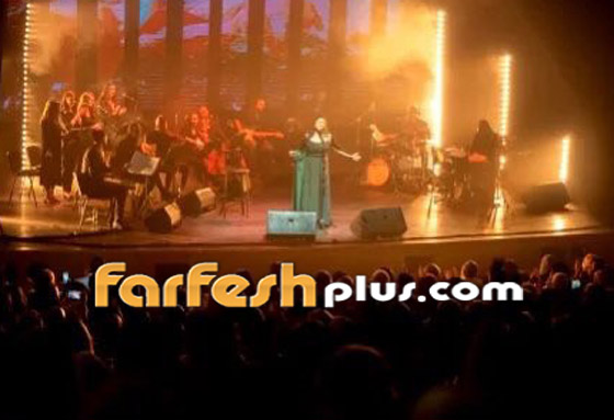 فيديو: المغنية الوطنية الفلسطينية أمل مرقس بعروض حديثة في الناصرة وتبدع بأغنية 