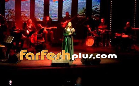 فيديو: المغنية الوطنية الفلسطينية أمل مرقس بعروض حديثة في الناصرة وتبدع بأغنية 