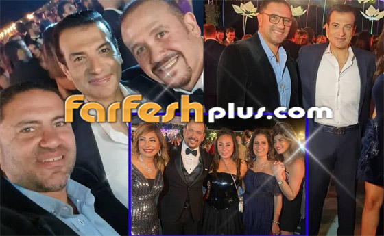 بالفيديو: إيهاب توفيق يغني بحفل زفاف ابنة هشام عباس.. شاهد جمال العروسة صورة رقم 1