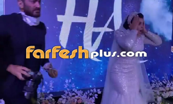  فيديو وصور: نجوم يفاجأون معجبيهم ويسعدوهم في حفلات زفافهم صورة رقم 12