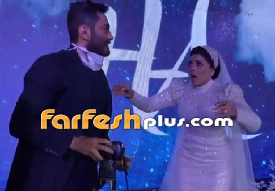  فيديو وصور: نجوم يفاجأون معجبيهم ويسعدوهم في حفلات زفافهم صورة رقم 13