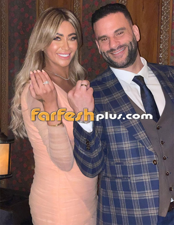 غادة عبد الرازق تعلن خطوبة ابنتها روتانا وتنشر صورها مع عريسها صورة رقم 3