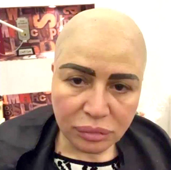 شيرين عبدالوهاب ليست الأولى.. فنانات عربيات ظهرن حليقات الشعر صورة رقم 4