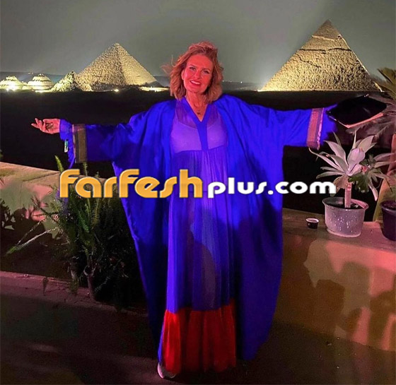يسرا أمام الأهرامات ونادين الراسي بفستان قصير.. 10 لقطات لنجوم الفن في 24 ساعة صورة رقم 1