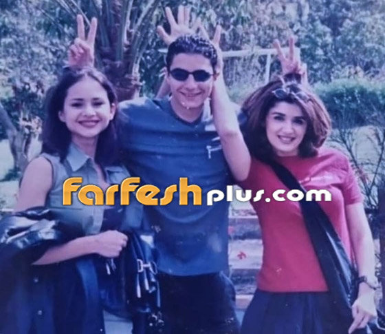 أحمد الفيشاوي ينشر صورة قديمة مع غادة عادل ونيللي كريم.. عمرها 22 سنة! صورة رقم 2
