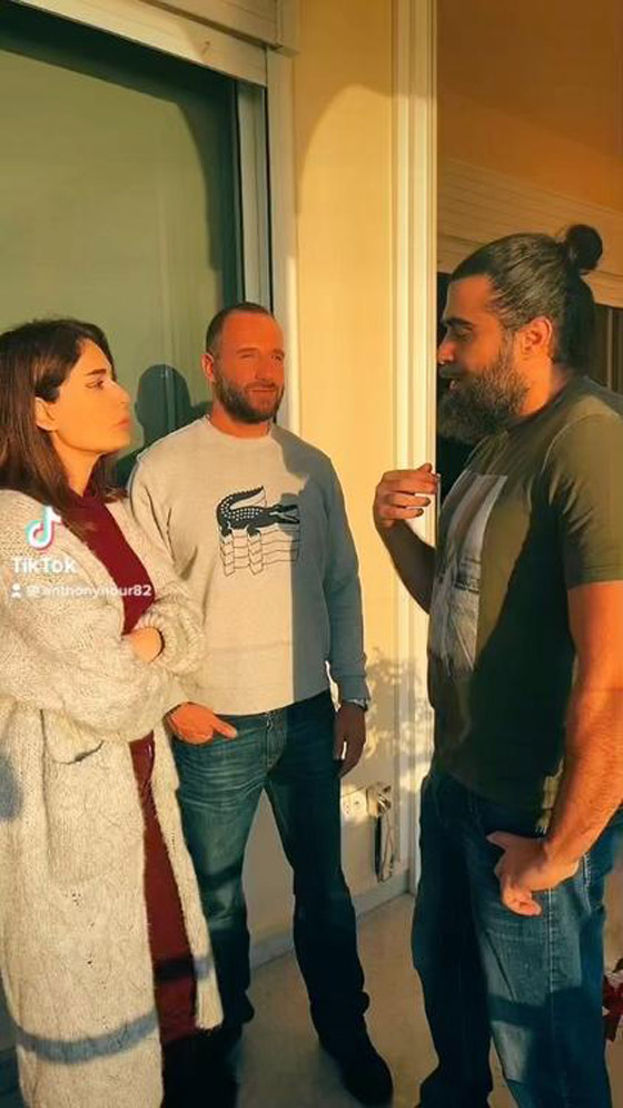سيرين عبد النور تشعل تيك توك بفيديوهاتها الكوميدية مع زوجها وشقيقها..شاهدوا طرافتهم صورة رقم 3