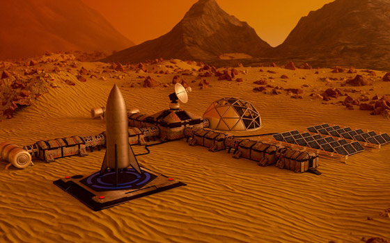شركة أمريكية تبدأ صناعة منازل للعيش على كوكب المريخ الأحمر صورة رقم 4