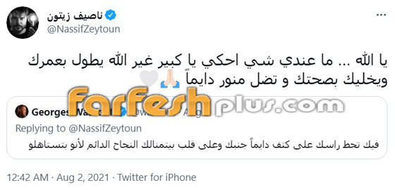 ناصيف زيتون يستند على جورج وسوف: وأخيرا حققت حلمي مع المعلم الكبير صورة رقم 3