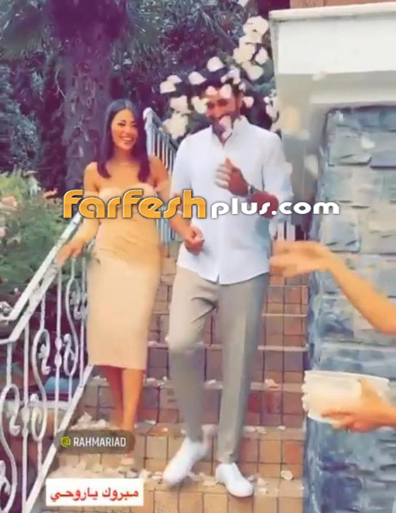 فيديو وصور: رحمة رياض وألكسندر علوم يحتفلان بعقد قرانهما صورة رقم 3
