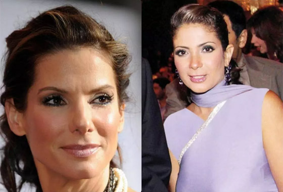 صور شبيهة منى زكي: الفنانة العالمية ساندرا بولوك.. هل فعلا تشبهها؟ صورة رقم 2