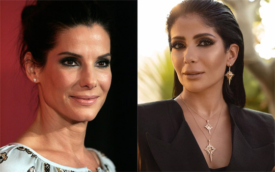 صور شبيهة منى زكي: الفنانة العالمية ساندرا بولوك.. هل فعلا تشبهها؟ صورة رقم 6