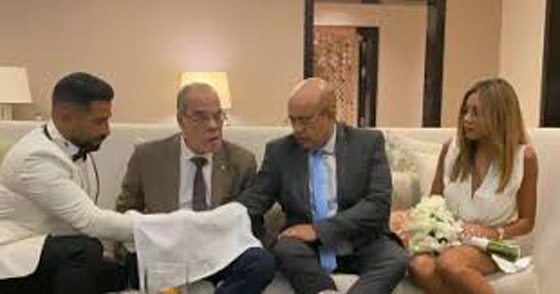فيديو وصور أحمد سعد وعلياء بسيوني في حفل زفافهما.. هل يسير على خطى الحاج متولي؟؟ صورة رقم 7